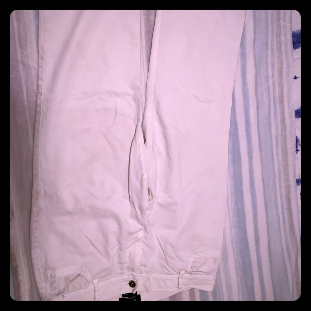 Ideology white boot cut jeans size 12